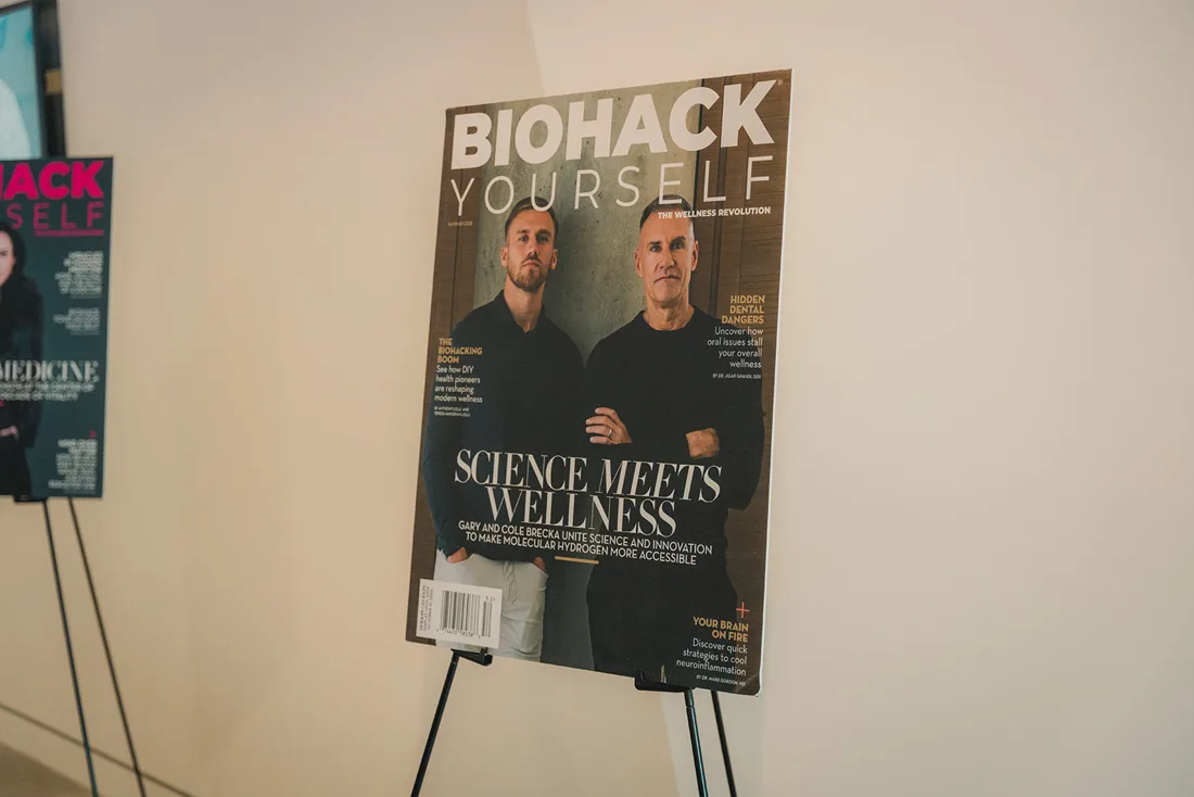 The finished cover on display
