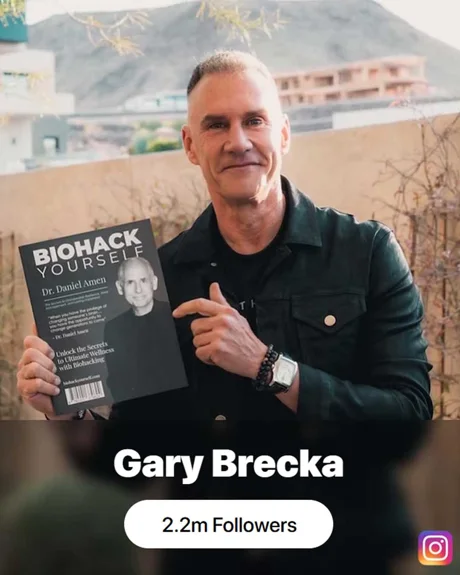 A Biohack Yourself social post featuring Gary Brecka