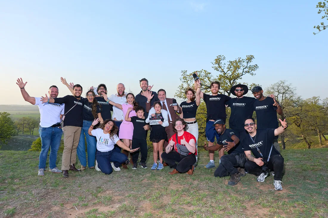 The field team on location